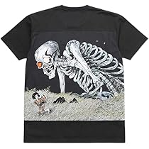 Amazon | グラニフ ゲゲゲの鬼太郎 Tシャツ がしゃどくろ M