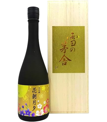 Amazon.co.jp: 花朝月夕（かちょうげっせき）大吟醸 720ml 雪の茅舎