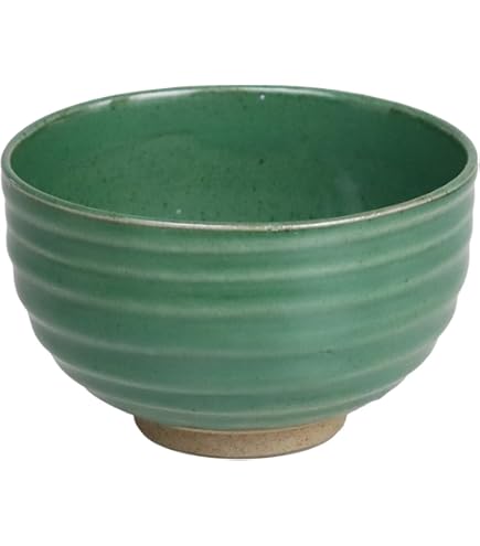 陶磁器　茶道碗 Amazon | 茶道具 抹茶茶碗 織部 瀬戸焼 抹茶碗 Matcha tea bowl