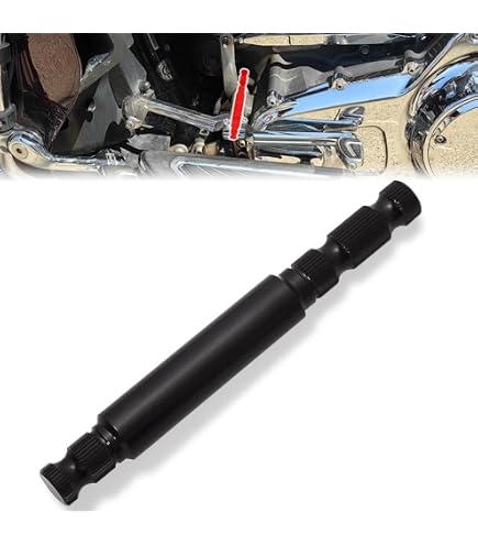 KICRY Motorcycle Heel Toe Shifter Levers 2PCS Black CNC Aluminum Gear Pedals Shift Arms Compatible With Harley Davidson Touring Softail Electra Glide Road King Street Trike (Chrome Kit