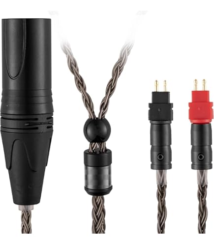 sennheiser hd600,650,660S,6××用　ヘッドホンケーブル Amazon | Geekria オーディオケーブル、ゼンハイザー Sennheiser