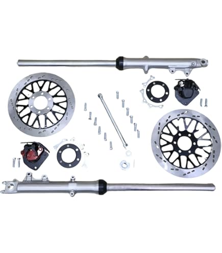 ダブルディスク　gs400　gsx400e 　ザリ　ゴキ　サンパチ　gt380 Amazon | GS400 フロントダブルセット バフ パンチング
