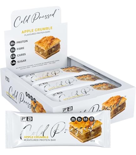 Fibre Boost Cold Pressed Choc Malt flavoured Protein Bar Health, Household & Personal Care