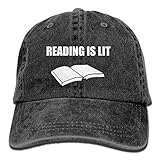 大人 デニム キャップ読書 いい アイディア 英字 プリント 今季最新 ヒップホップ レジャー・キャップ ファッション 紫外線対策 日よけ 小顔効果 プリント付き 無地 ブラック