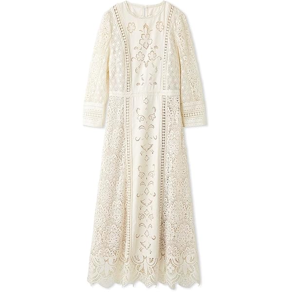 Amazon.co.jp: [フレイ アイディー] ミックスエンブロイダリーレース