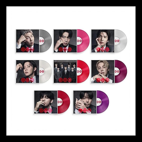 Amazon.co.jp: BTS ARIRANG 5th Album Standard LP V Velvet Red