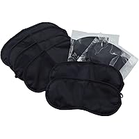 50個セット】アイマスク 個包装 大容量 アイピロー 睡眠 旅行 ブラック