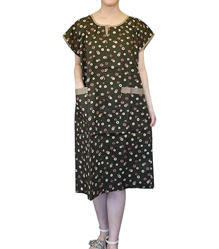 亜舎　ヒマラヤウール　曽木朝子さん　手紡ぎ手織りワンピースお値下げ‼️31900円 亜舎 ヒマラヤウール 曽木朝子さん 手紡ぎ手織りワンピース 曽木