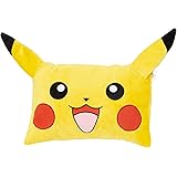 モリピロ(MORIPiLO) ふわふわ枕 子供用 ポケモン ピカチュウ イエロー 28x39x10cm【公式キャラクターグッズ】柔らかな肌触り ぬいぐるみ クッション 抱き枕 小さめ 可愛い ポケットモンスター 4620078