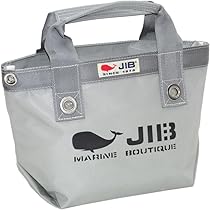 JIB ファスナートートバッグ　M グレー　ボストン　別売りショルダーベルト付き JIB ファスナートートバッグ M グレー ボストン 別売り
