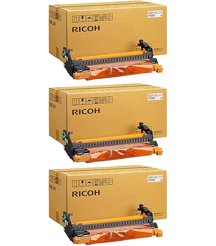 Amazon.co.jp: RICOH トナー P 6500H 純正 3本セット IP6530 P6520