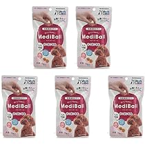Amazon | メディボール 犬用 さつまいも味(15個入×5個)【Vet's Labo