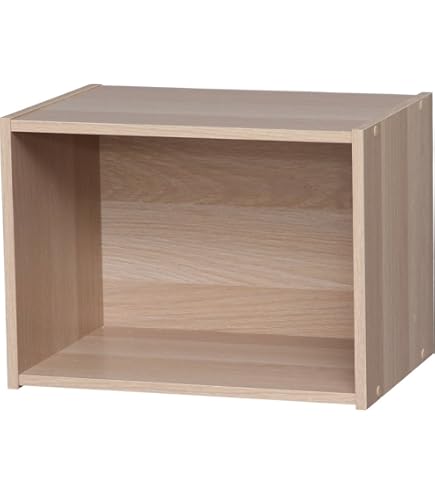 Amazon｜国産総桧ウッドラック 1段 幅440mmx奥行き270mmx高さ