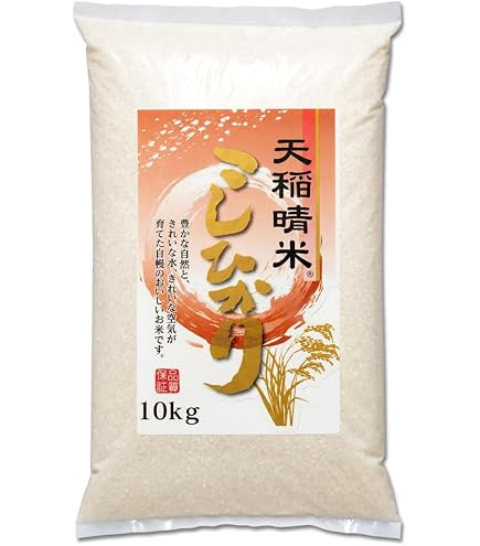 Amazon.co.jp: 令和7年 愛媛県産コシヒカリ 精米 白米 (10kg) : 食品