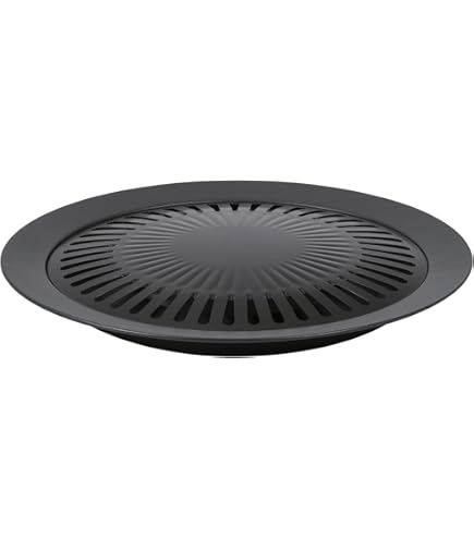 Amazon.co.jp: パール金属 焼肉グリル 丸型 32cm ふっ素樹脂加工