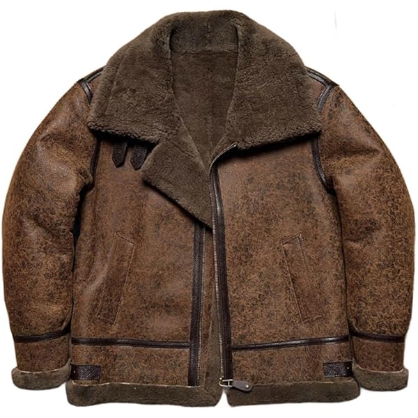 Amazon | [VIIBOY] ムートンジャケット ムートコート B3 B-3ムートン