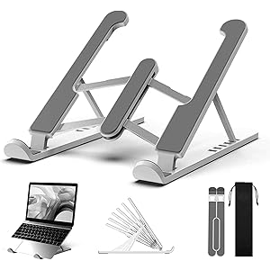 ノートパソコンスタンド pcスタンド パソコン スタンド 折りたたみ式 - LUXSURE 滑り止めパソコンスタンド 6…