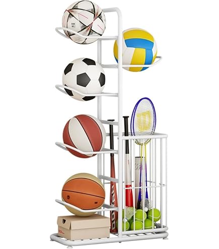 未使用 Rubbermaid スポーツ用品収納ラック ボール収納 大型 楽天市場