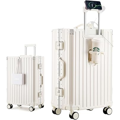 Amazon.co.jp: [Yuweijie] スーツケース アルミフレーム キャリー