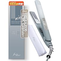 高級　ミニ ヘアアイロン 28mm ストレート マイナスイオン 2way ピンク Amazon.co.jp: IOFVSSI ストレートアイロン ミニ ヘアアイロン