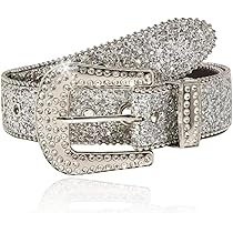 Amazon | [Lamerry] ブリンブリンベルト キラキラ スタッズ ベルト y2k