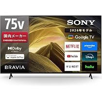 Amazon.co.jp: ソニー(SONY) テレビ 75インチ 液晶 4K ブラビア KJ