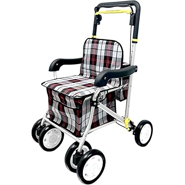 軽量シルバーカー プライ チェック柄 シルバーカー 通販 | Amazon