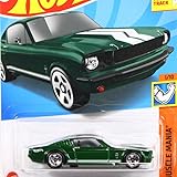 HW 2022 ＃192 1965 フォード マスタング 2+2 ファストバック グリーン [並行輸入品]