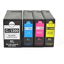 Canon MAXIFY 1300XL インクカートリッジ4個セット インクラボ PGI-1300XL/4MP 4色マルチパック大容量(顔料)×3