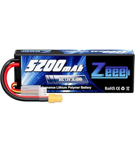 Amazon.co.jp: トラクサス TRX4M 純正リポバッテリー 2s 750mAh
