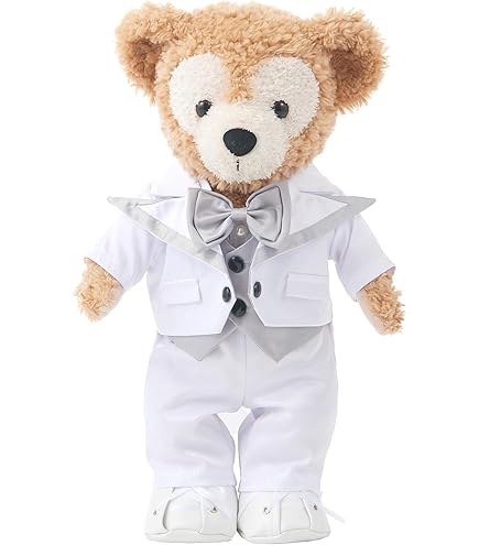 Amazon.co.jp: ダッフィー&シェリーメイウェディングスーツ(白