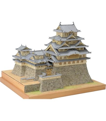 Amazon | ウッディジョー 1/150 彦根城 木製模型 組み立てキット (建物