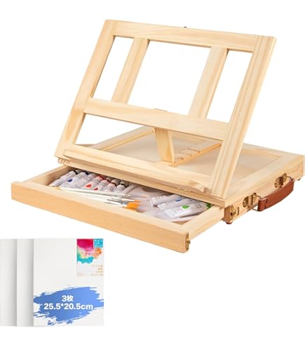 Amazon | ホルベイン 卓上イーゼル ジュリアンボックス PA4 テーブル