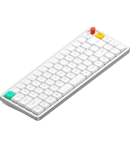 Amazon | nuphy Air60 V2 メカニカルキーボード 60%ロープロファイル