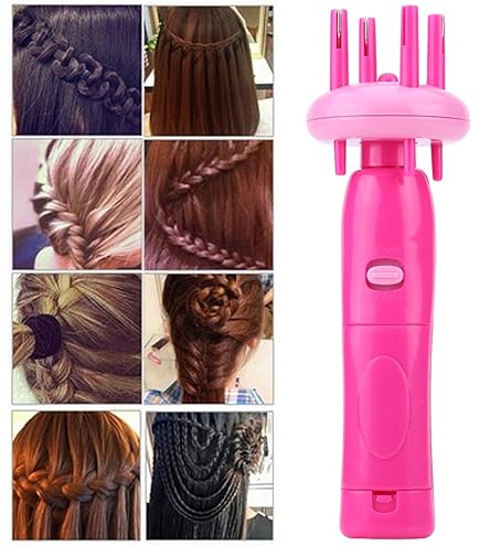 Amazon.co.jp: ツイスト編み機 自動髪編組機 電気ヘアブレイダー 髪