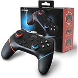 アローン Nintendo Switch/Switch Lite用 ワイヤレスコントローラー 無線接続でコード不要 Type-Cポートから付属の充電用ケーブルで充電可能 バイブレーション機能/ジャイロセンサー/ターボ連射機能付き デュアルショック 簡