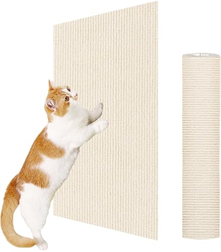 Amazon | YOASONEK 猫用スクラッチャーマット、 猫スクラッチパッド