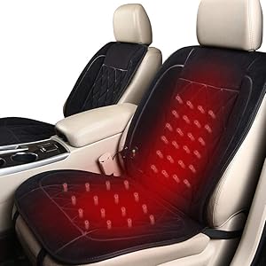 車用シートカバー ホットカーシート シートヒーター 30-60℃加熱 車用 前席 カーシートカバー 取付簡単 温度調整機…