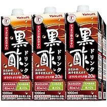 Amazon.co.jp: ヤクルト 黒酢ドリンク1000ml ×6入り : 食品