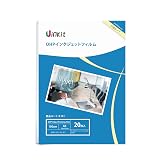 A4 OHPフィルム インクジェット用 コピー用 20枚 ノーカット 透明 Uinkit (A4)
