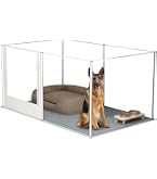 Amazon | fxw AuraSpace アクリル室内用犬用サークル 子犬・小型犬向け