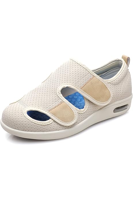 ladies extra wide slippers for swollen feet