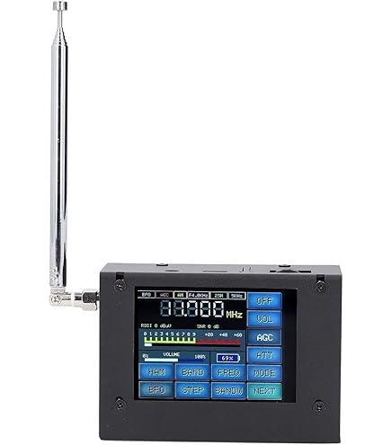 DSP SDRラジオ　新品未使用 Amazon.co.jp: ポータブルDSP SDRラジオレシーバー 4.3インチタッチ