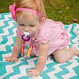 PaciGrip 赤ちゃんのおしゃぶりホルダー & クリップ あらゆる全てのおしゃぶりに適合 Pink Betty