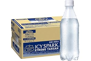 【強炭酸】コカ・コーラ アイシー・スパーク from カナダドライ ラベルレス 430mlPET ×24本