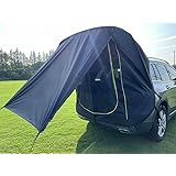 CARBABY 車用テント 車中泊テント トランクテント カーサイドタープ テールゲートテント 車と連結 キャンプ 日よけ UVカット 車網戸 通気性 防虫 防水 耐風 簡単設置 キャンプ アウトドア