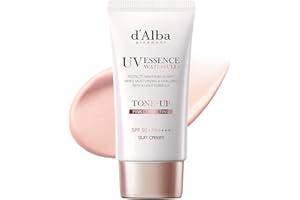 d'Alba Official Pink Tone Up Sun Cream (1.7 fl oz / 50ml) d'Alba Makeup Base Long-lasting Non-greasy Sunscreen Base Makeup Co