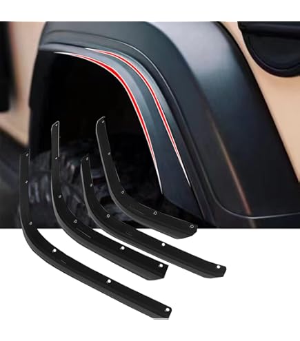 Amazon.co.jp: FUNY フロント&リアフェンダーフレア 2007-2018 Jeep