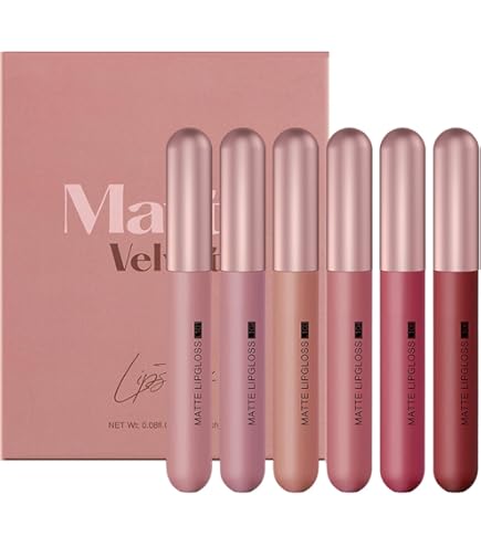 Amazon | リップグロスセット ルージュミニ 口紅セット 女性向け 6色