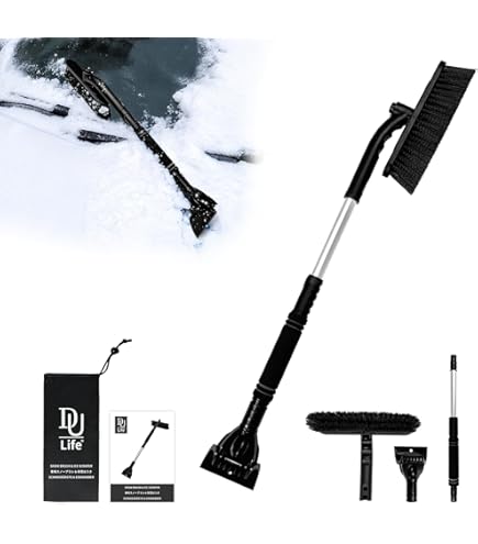 Amazon.co.jp: SEG Direct (SEGディレクト) 伸縮式スノーブラシと